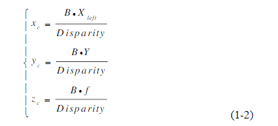 (視覺定位系統(tǒng))雙目視覺三維定位工作原理插圖2 (視覺定位系統(tǒng))雙目視覺三維定位工作原理-機器視覺_視覺檢測設備_3D視覺_缺陷檢測
