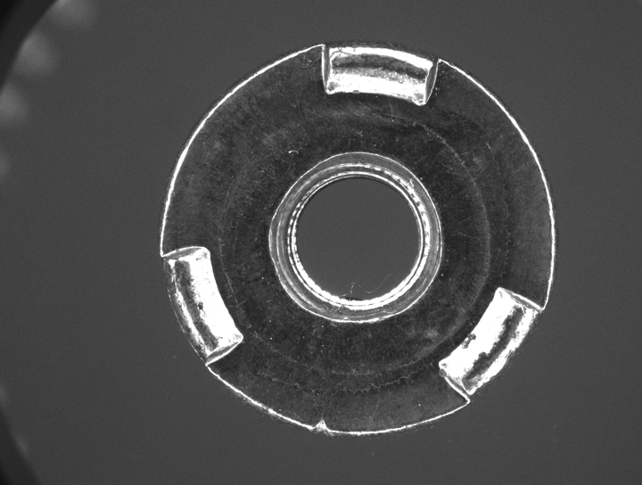 軸承螺母檢測(cè)(軸承螺母尺寸及缺陷視覺(jué)檢測(cè))插圖1 軸承螺母檢測(cè)(軸承螺母尺寸及缺陷視覺(jué)檢測(cè))-機(jī)器視覺(jué)_視覺(jué)檢測(cè)設(shè)備_3D視覺(jué)_缺陷檢測(cè)