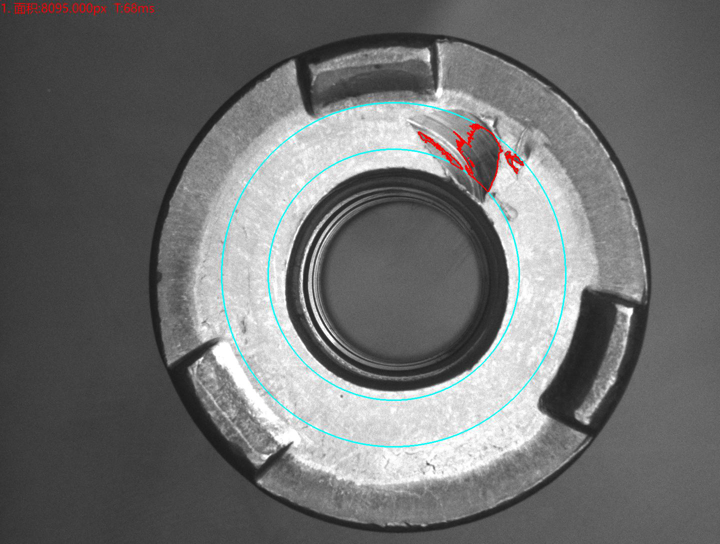 軸承螺母檢測(cè)（軸承螺母尺寸及缺陷視覺(jué)檢測(cè)）-機(jī)器視覺(jué)_視覺(jué)檢測(cè)設(shè)備_3D視覺(jué)_缺陷檢測(cè)
