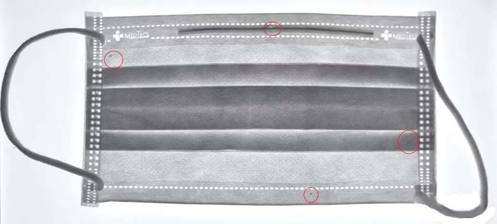 口罩自動(dòng)檢測(cè)（口罩表面臟污缺陷視覺(jué)檢測(cè)）-機(jī)器視覺(jué)_視覺(jué)檢測(cè)設(shè)備_3D視覺(jué)_缺陷檢測(cè)