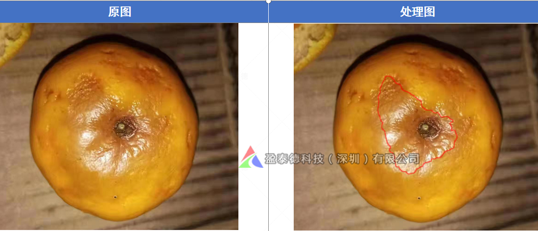 水果自動(dòng)篩選機(jī)（水果不良品機(jī)器視覺檢測方案）-機(jī)器視覺_視覺檢測設(shè)備_3D視覺_缺陷檢測