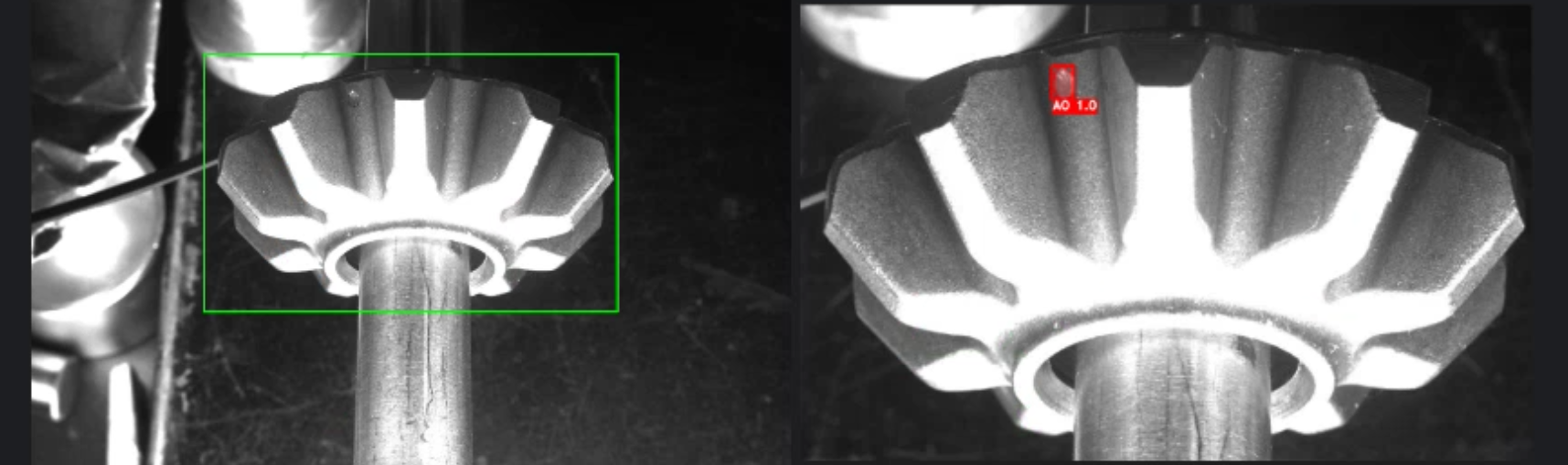 汽車齒輪外觀瑕疵視覺檢測方案插圖4 汽車齒輪外觀瑕疵視覺檢測方案-機(jī)器視覺_視覺檢測設(shè)備_3D視覺_缺陷檢測