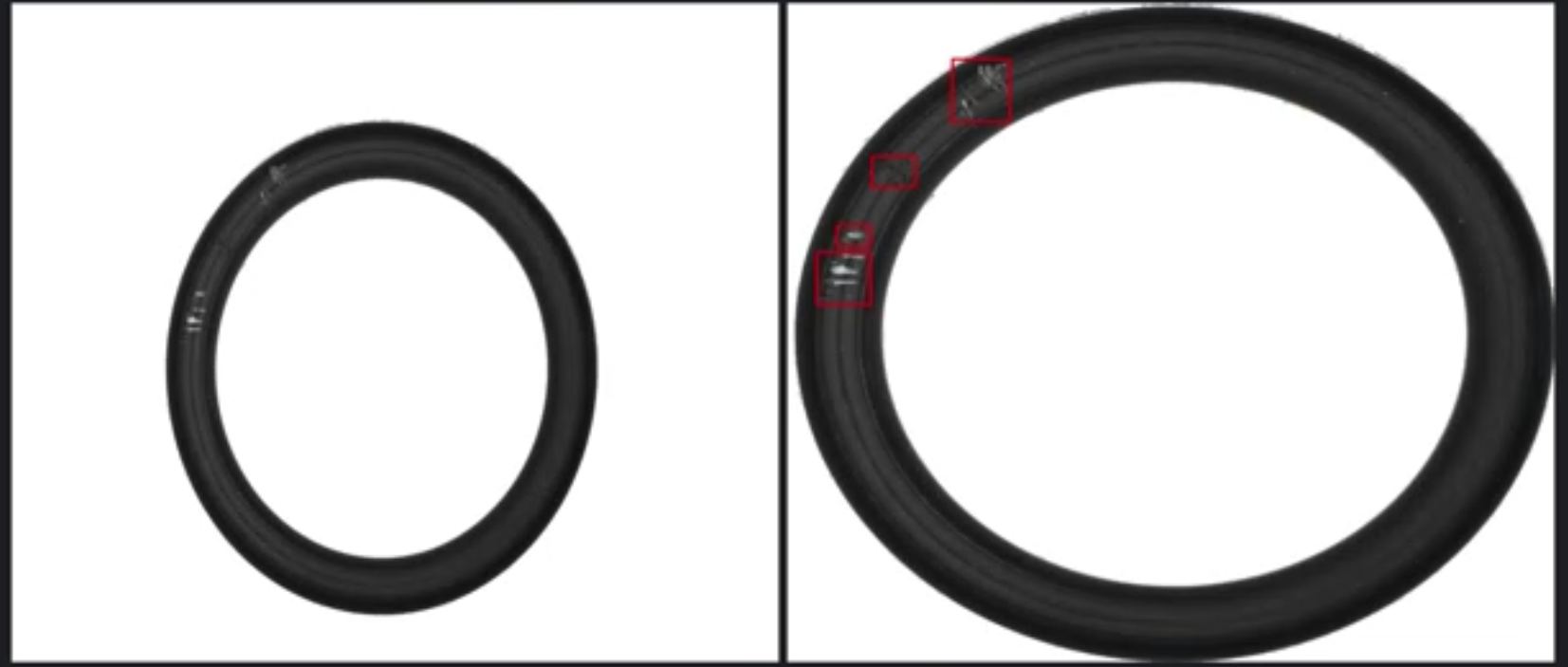 橡膠圈密封圈外觀缺陷視覺檢測插圖2 橡膠圈密封圈外觀缺陷視覺檢測-機器視覺_視覺檢測設(shè)備_3D視覺_缺陷檢測