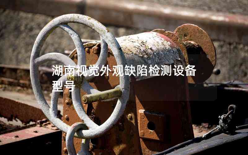湖南視覺外觀缺陷檢測設備型號 湖南視覺外觀缺陷檢測設備型號