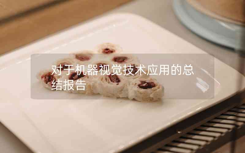 對(duì)于機(jī)器視覺技術(shù)應(yīng)用的總結(jié)報(bào)告 對(duì)于機(jī)器視覺技術(shù)應(yīng)用的總結(jié)報(bào)告