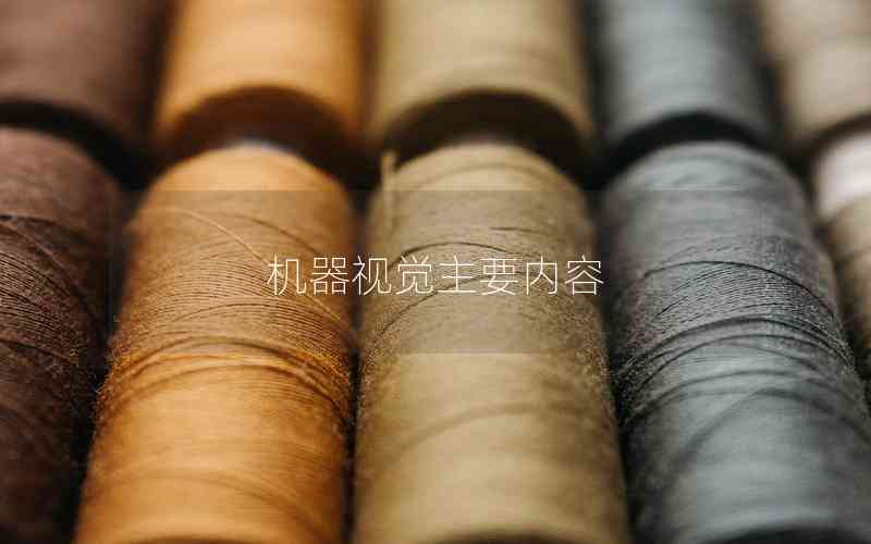 機(jī)器視覺(jué)主要內(nèi)容 機(jī)器視覺(jué)主要內(nèi)容