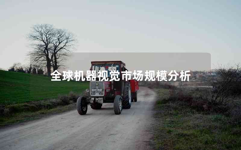 全球機器視覺市場規(guī)模分析 全球機器視覺市場規(guī)模分析