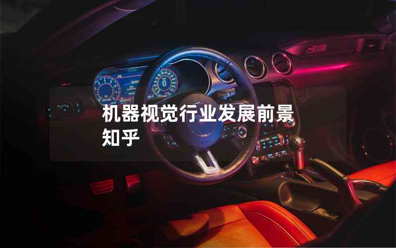機(jī)器視覺行業(yè)發(fā)展前景 知乎