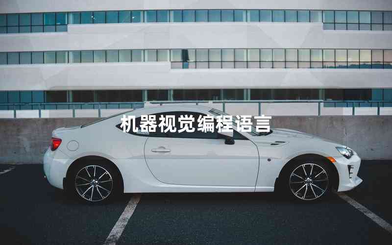 機器視覺編程語言 機器視覺編程語言