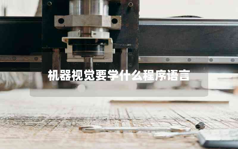 機器視覺要學什么程序語言 機器視覺要學什么程序語言