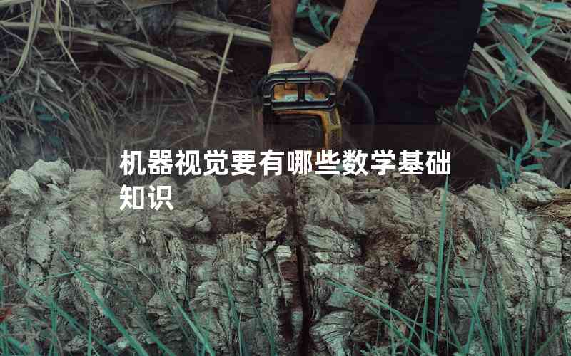 機器視覺要有哪些數(shù)學基礎知識 機器視覺要有哪些數(shù)學基礎知識
