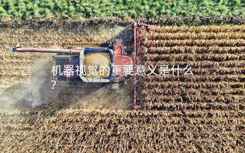 機器視覺的重要意義是什么? 機器視覺的重要意義是什么?