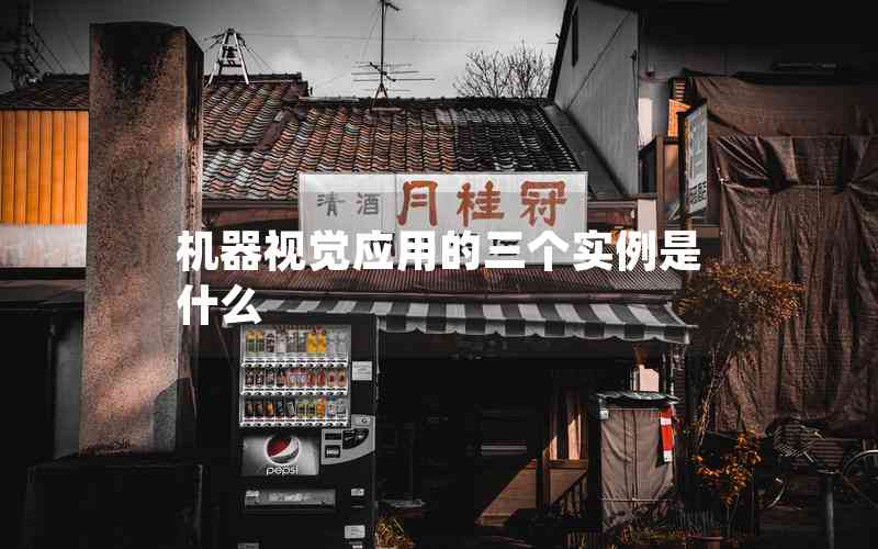 機(jī)器視覺應(yīng)用的三個(gè)實(shí)例是什么 機(jī)器視覺應(yīng)用的三個(gè)實(shí)例是什么