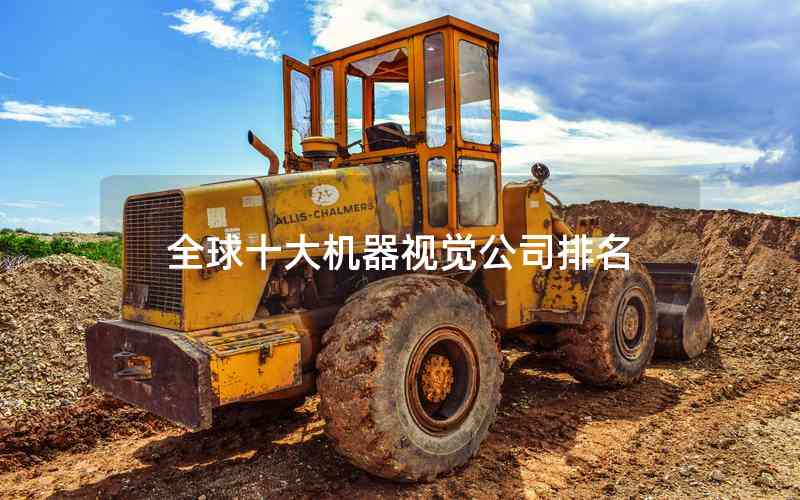 全球十大機器視覺公司排名 全球十大機器視覺公司排名