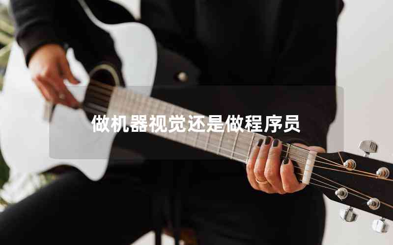 做機(jī)器視覺還是做程序員 做機(jī)器視覺還是做程序員