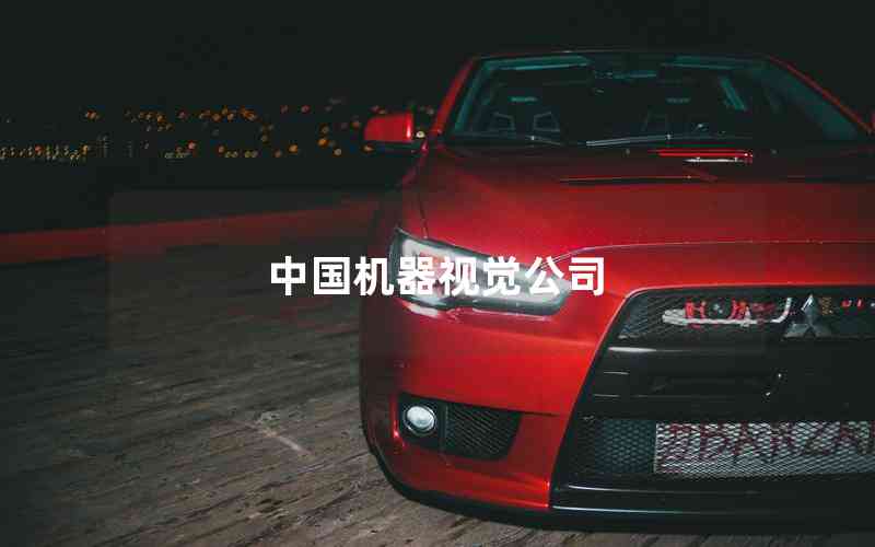 中國機器視覺公司 中國機器視覺公司