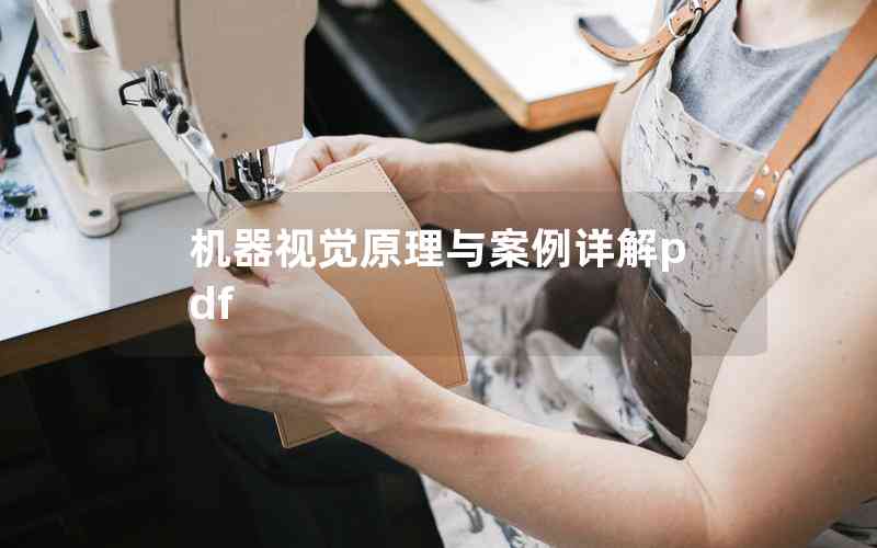 機器視覺原理與案例詳解pdf 機器視覺原理與案例詳解pdf